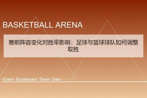 赛前阵容变化对胜率影响：足球与篮球球队如何调整取胜